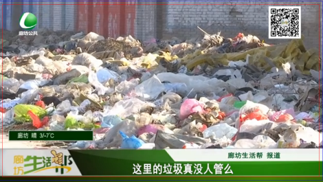 這里的垃圾真的沒人管嗎？