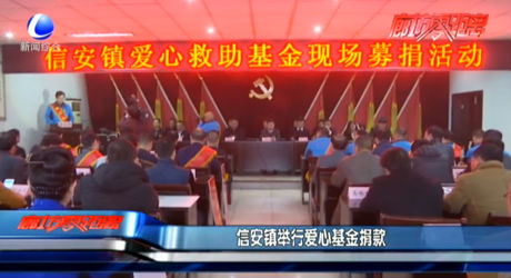 信安鎮(zhèn)愛心救助基金現場募捐活動