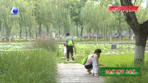 文明從點滴做起 愛護(hù)公園一草一木