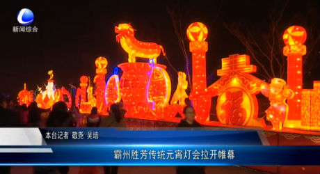 霸州勝芳傳統(tǒng)元宵燈會(huì)拉開帷幕