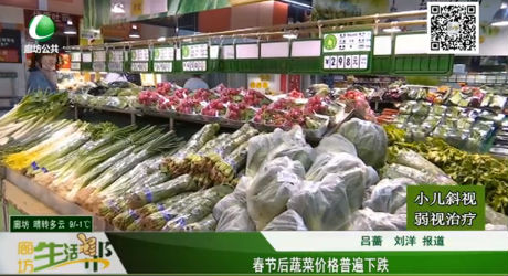 春節(jié)后蔬菜價(jià)格普遍下跌