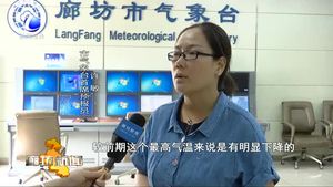 我市的高溫天氣將于今天夜間趨于結束