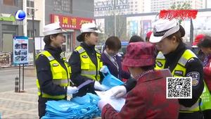 交警一大隊(duì)助力創(chuàng)城 開展社區(qū)宣傳“零酒駕”活動