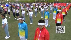 快樂(lè)學(xué)習(xí) 健康第一 北京八中固安分校讓學(xué)生享受運(yùn)動(dòng)的快樂(lè)