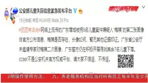 辟謠來了！“梅姨”畫像非公安部官方發(fā)布 不傳謠 不信謠