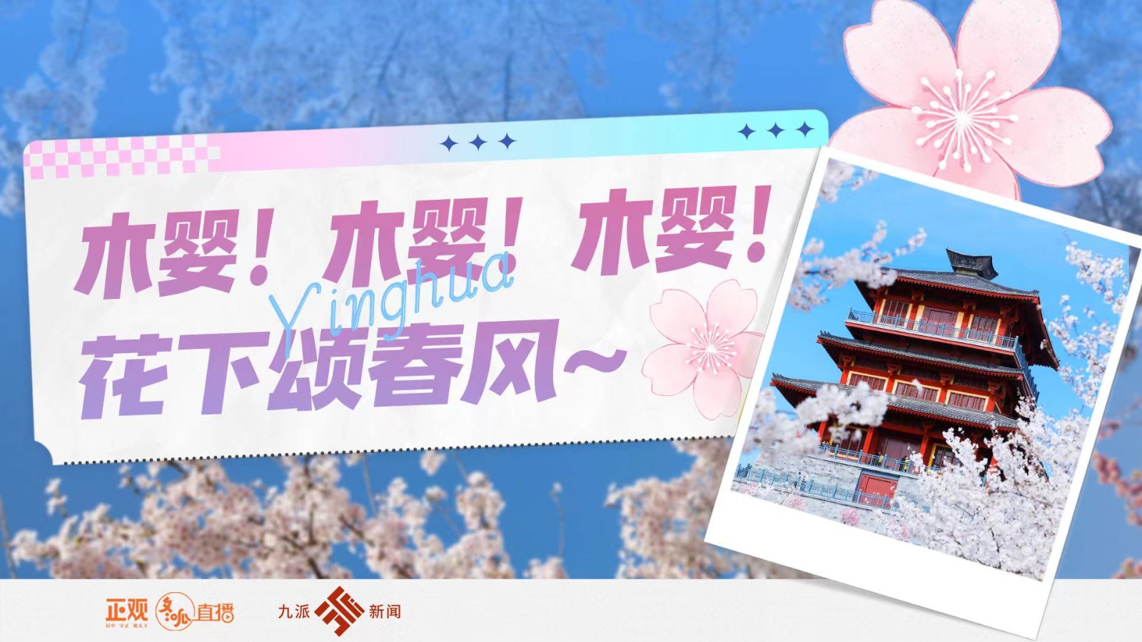 木嬰！木嬰！木嬰！花下頌春風~